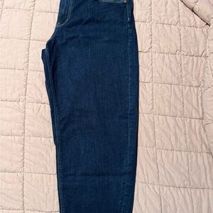 American Eagle Outfitters Barrel Fit Jeans - Deep Indigo
